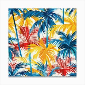 Tropical Palm Trees 4 Canvas Print