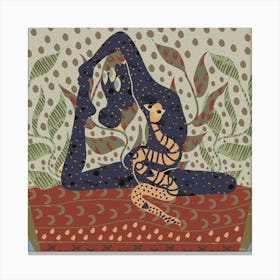 Yoga Shakti rising Canvas Print