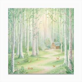 Birch Forest 11 Canvas Print