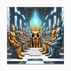 Throne Canvas Print