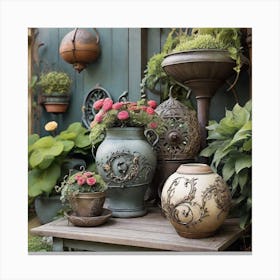 Garden Decor 1 Canvas Print