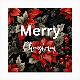 Merry Christmas Canvas Print