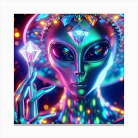 Alien Art 3 Canvas Print