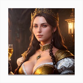 Tavern Wench 1 Canvas Print