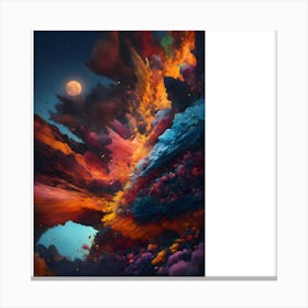 Abstract Painting 15 Canvas Print