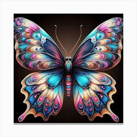 Butterfly Painting 2 Canvas Print