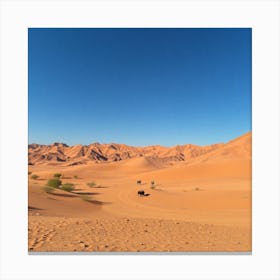 Desert - Desert Stock Videos & Royalty-Free Footage 1 Canvas Print