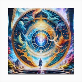 Portal Of Enlightenment Canvas Print