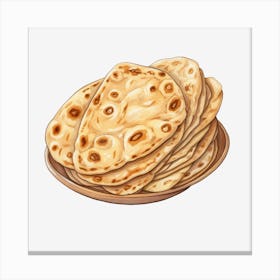 Naans Canvas Print