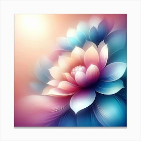 Lotus Flower 4 Canvas Print