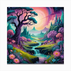 Fairytale Forest Canvas Print