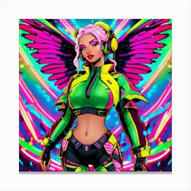 Overwatch Character 2 Canvas Print