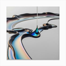 Water Droplet Canvas Print