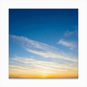 Firefly Soft Horizon Sky Low Contrast And Pastel Tones For A Gentle Atmosphere 3 Canvas Print