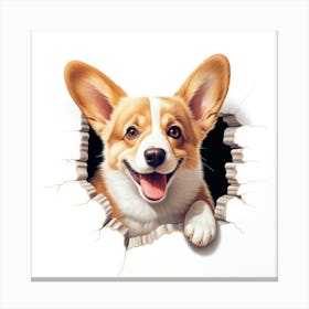 Corgi Canvas Print