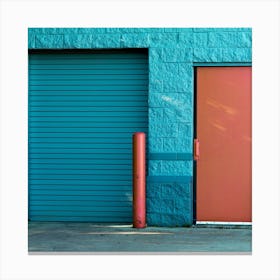 Garage Door (wall art ) Canvas Print