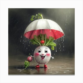 Radish 5 Canvas Print