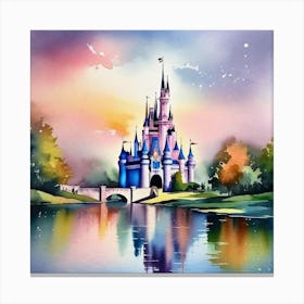 Cinderella Castle 51 Canvas Print