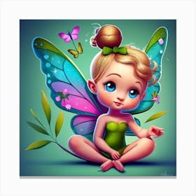 Fairy Girl 2 Canvas Print