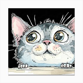 Kitty Cat Canvas Print