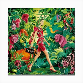 A Vibrant And Captivating Illustration Set In A Lu Vr Ks4r7ty6pghuwwhcx G Lrqnjcsqrwymaey Pj0anq Canvas Print