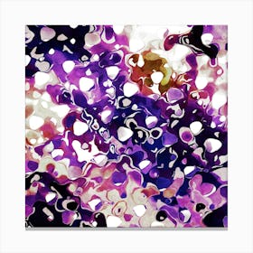 Paint Texture Purple Watercolor 1 Canvas Print
