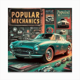 Popular Mechanics 2 Canvas Print