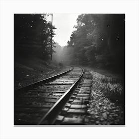 Train Tracks Canvas Print