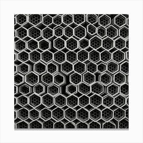 Black And White Background Canvas Print