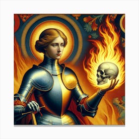 Joan of Arc III Canvas Print