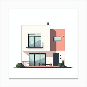 Modern House 8 Canvas Print