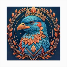 King Bird 1 Canvas Print