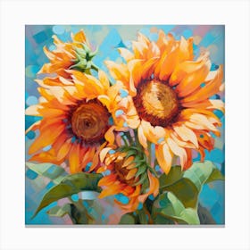 Sunflowers 12 Canvas Print