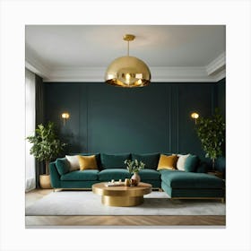 Living Room 4 Canvas Print