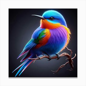 Colorful Bird 5 Canvas Print