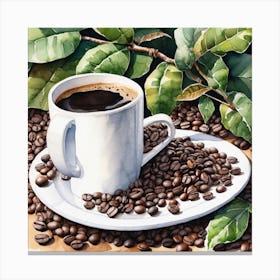 Coffee Cup 4 Canvas Print