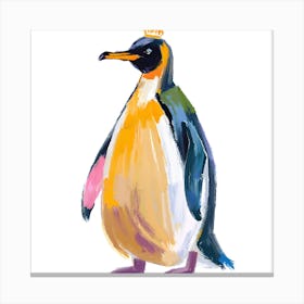 King Penguin 08 Canvas Print