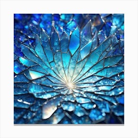 Fractal Flower Canvas Print