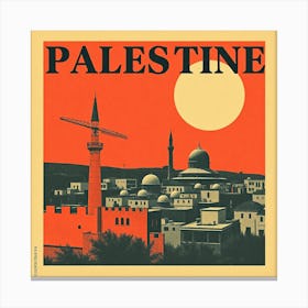 Palestine 4 Canvas Print