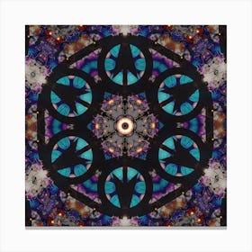 Psychedelic Mandala 76 Canvas Print