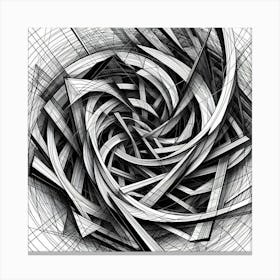 Abstract Spiral Canvas Print