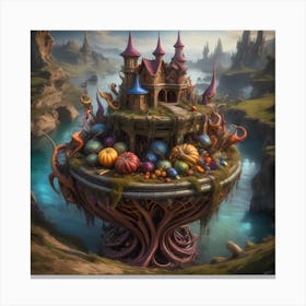 Fairytale Castle Canvas Print