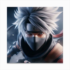 Kakashi Sensei 2 Canvas Print