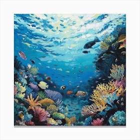 Coral Reef 3 Canvas Print