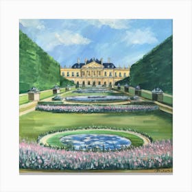 Garden In France Canvas Print