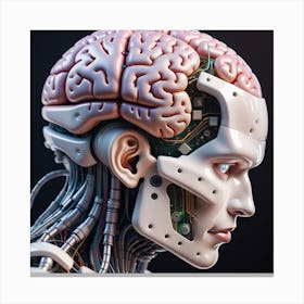 Human Brain 3 Canvas Print