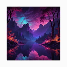 Landscape Painting 15 Canvas Print