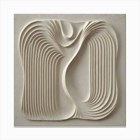 Wavy Lines 5 Canvas Print