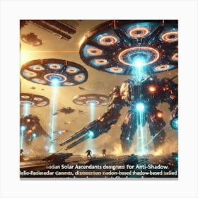 Solar Ascendants Canvas Print