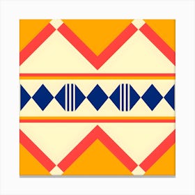 Aztec Pattern Canvas Print